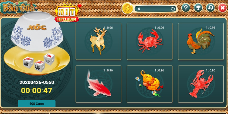 Hitclub là nền tảng chơi bầu cua online được ưa chuộng