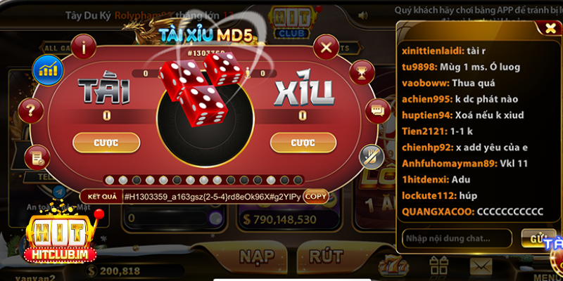 Tài xỉu MD5 rất được ưa chuộng